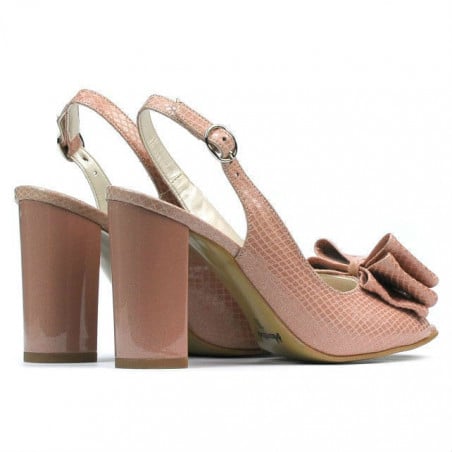 Damen Sandalen 1256 Python Nude