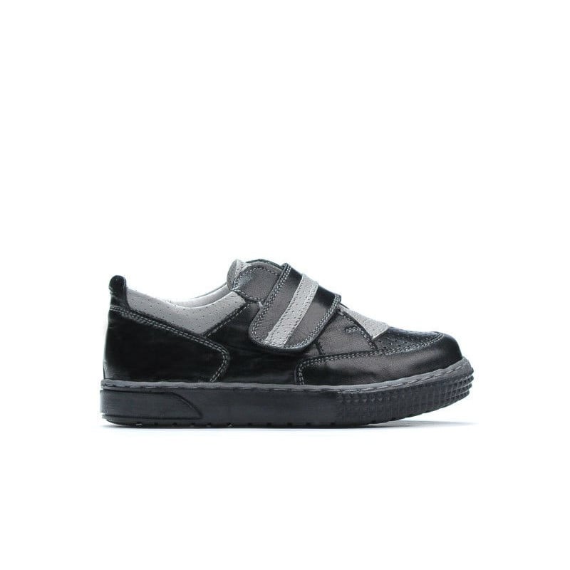 Kleinkinderschuhe 64c schwarz kombiniert