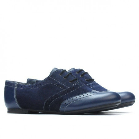 Damen Freizeitschuhe 186 indigo kombiniert
