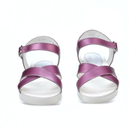Damen Sandalen 5049 Perlmutt Rosa