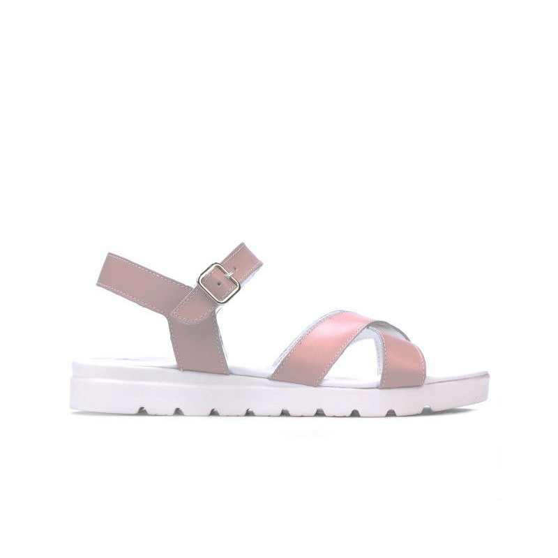 Damen-Sandalen 5049 puderfarben