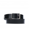 Herrengürtel 09b zweifarbig schwarz+braun