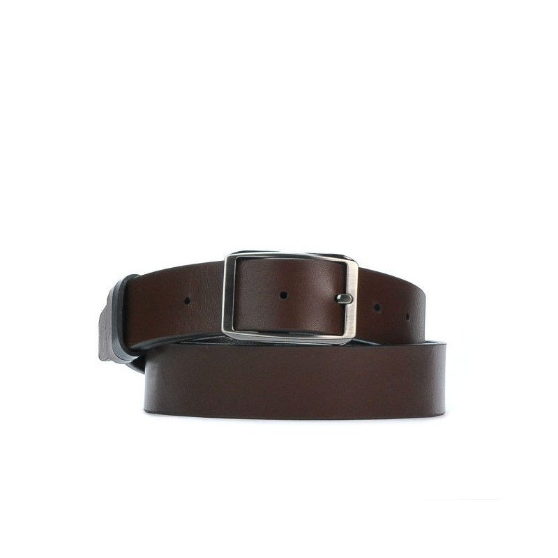 Herrengürtel 09b zweifarbig schwarz+braun
