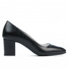 Damen elegante Schuhe 1268 schwarz