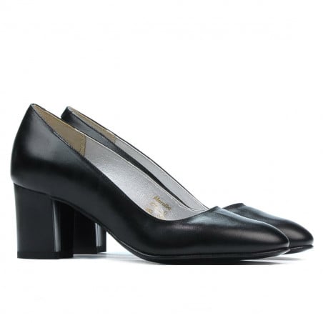 Damen elegante Schuhe 1268 schwarz