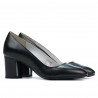 Damen elegante Schuhe 1268 schwarz