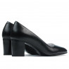 Damen elegante Schuhe 1268 schwarz
