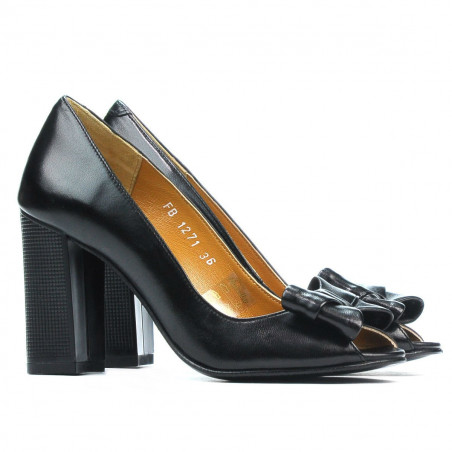 Damensandalen 1271 schwarz