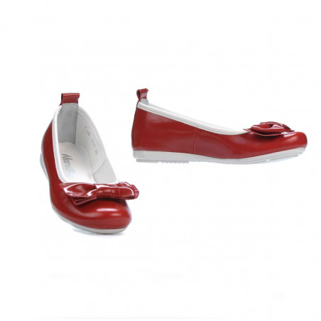 Kinderschuhe 141 roter Lack