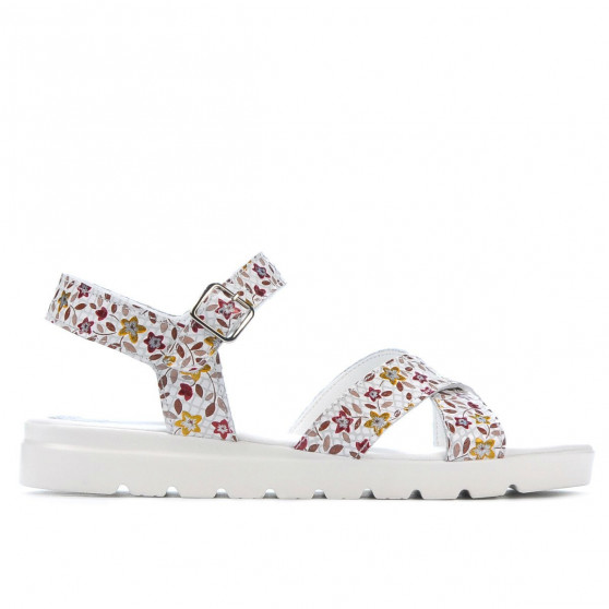 Damen Sandalen 5049 floral multicolor Damen Sandalen 5049 floral multicolor