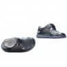 Kleinkindschuhe 07-1c indigo+grau