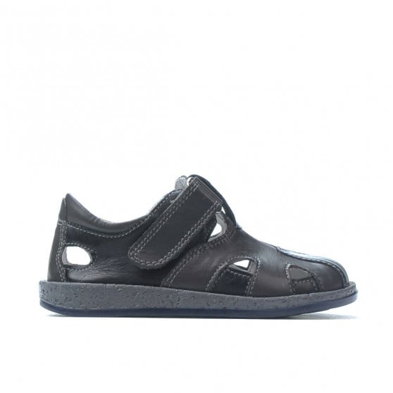 Kleinkindschuhe 07-1c indigo+grau Kleinkindschuhe 07-1c indigo+grau