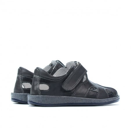 Kleinkindschuhe 07-1c indigo+grau