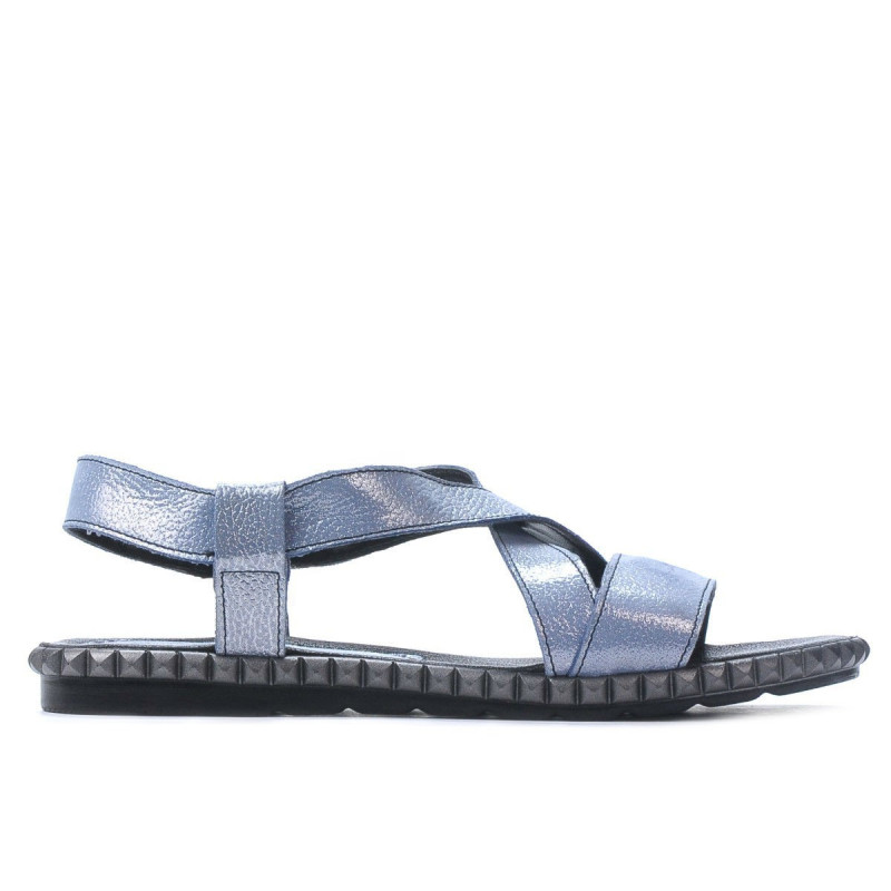Damensandalen 5050 Blau Argento