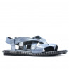Damensandalen 5050 Blau Argento