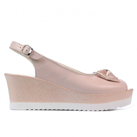 Damensandalen 5053 Puder