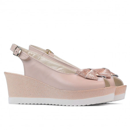 Damensandalen 5053 Puder