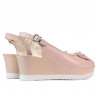 Damensandalen 5053 Puder
