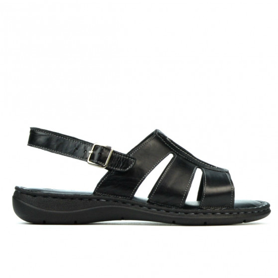Damensandalen 5043 schwarz