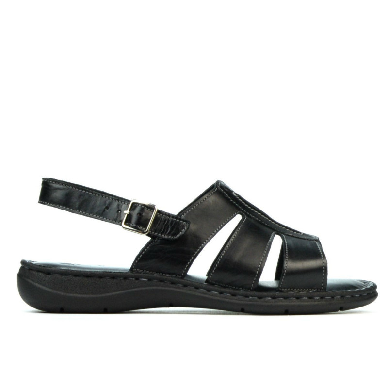 Damensandalen 5043 schwarz