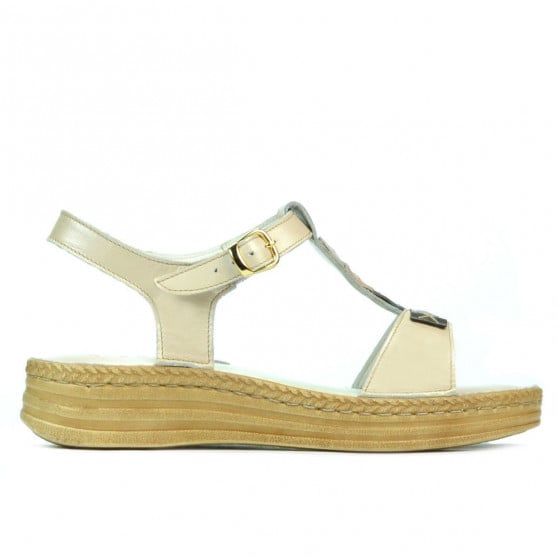 Damensandalen 5040-1 beige Damensandalen 5040-1 beige