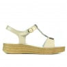 Damensandalen 5040-1 beige