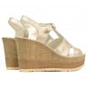 Damensandalen 5054 Gold