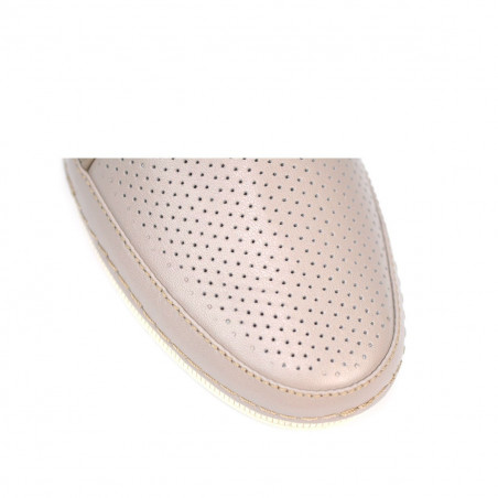 Herren-Mokassins 865-1 beige+sand