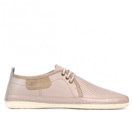 Herren-Mokassins 865-1 beige+sand Herren-Mokassins 865-1 beige+sand