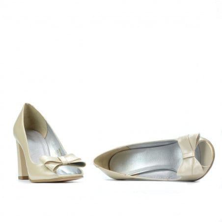 Damen Sandalen 1271 beige perlmutt