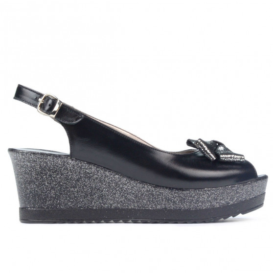 Damensandalen 5053 schwarz Damensandalen 5053 schwarz