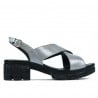 Damensandalen 5052 silber