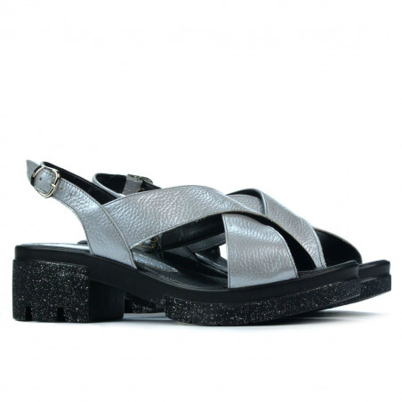 Damensandalen 5052 silber