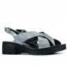 Damensandalen 5052 silber