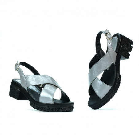 Damensandalen 5052 silber
