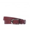 Damengürtel 07m biz bordo