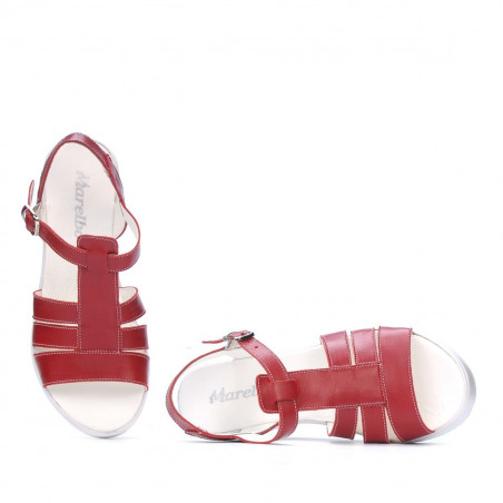 Damensandalen 5023 rot