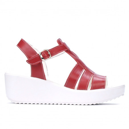 Damensandalen 5023 rot