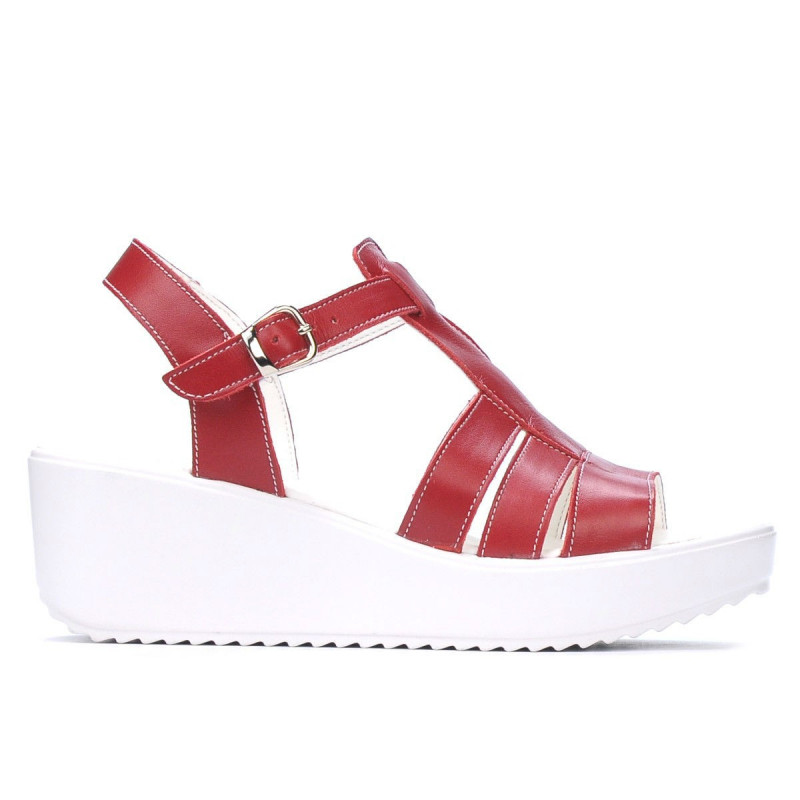 Damensandalen 5023 rot