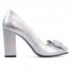 Damen Sandalen 1271 satin silber