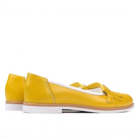 Damen Casual-Schuhe 699 gelb kombiniert