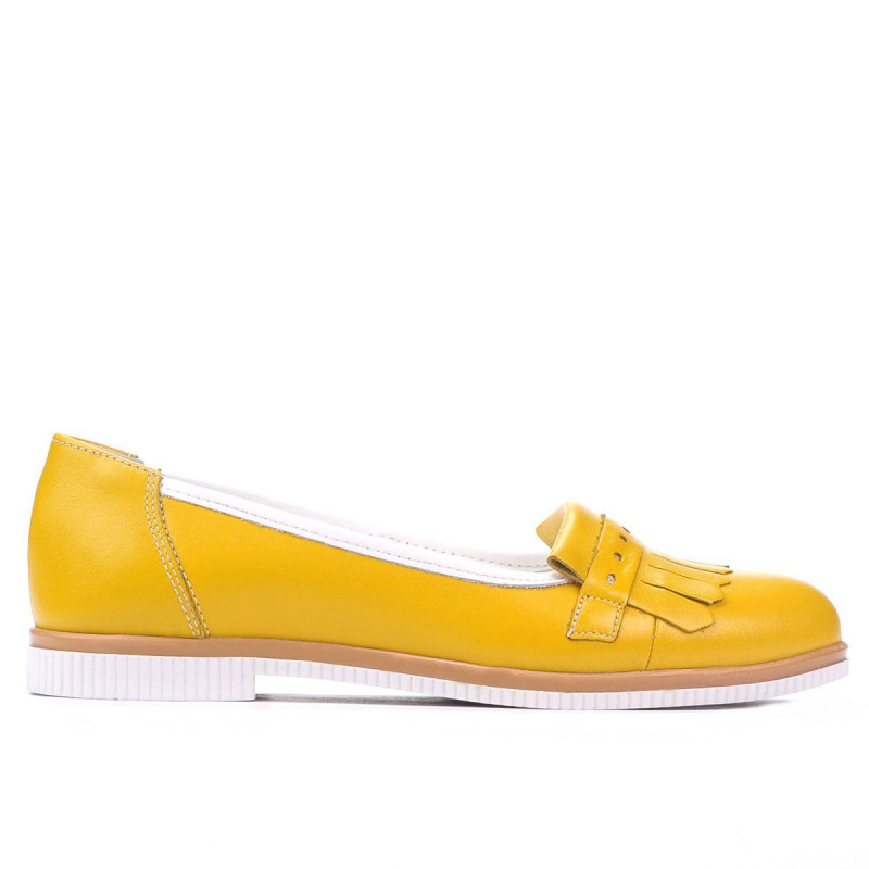Damen Casual-Schuhe 699 gelb kombiniert