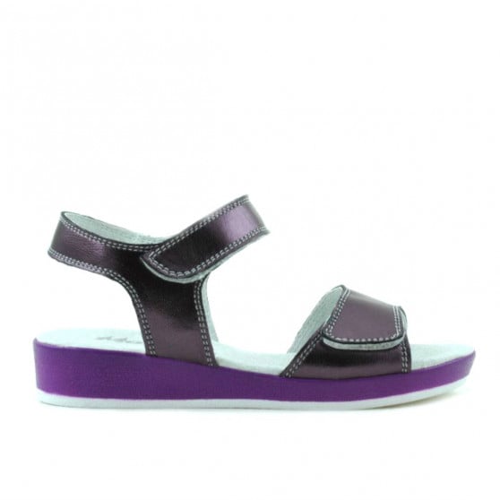 Kindersandalen 532 Perlmutt-Lila Kindersandalen 532 Perlmutt-Lila