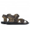 Herren Sandalen 345 Kaffee