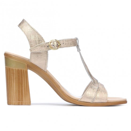Damen-Sandalen 5055 goldfarben Damen-Sandalen 5055 goldfarben