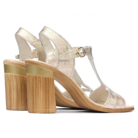 Damen-Sandalen 5055 goldfarben