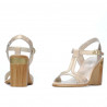 Damen-Sandalen 5055 goldfarben