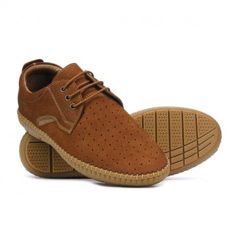 Herrenschuhe aus Wildleder 871 braun