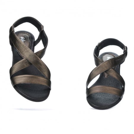 Damensandalen 5010 kupferfarben