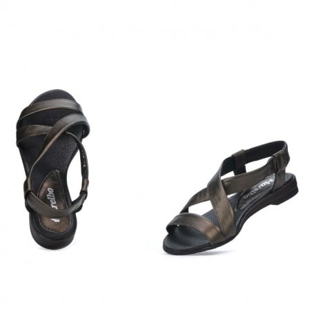 Damensandalen 5010 kupferfarben